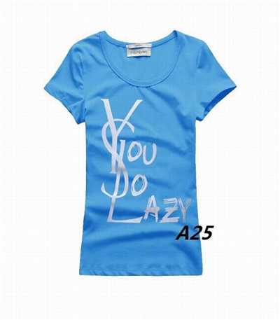 Ysl Round neck T-shirt-W-118