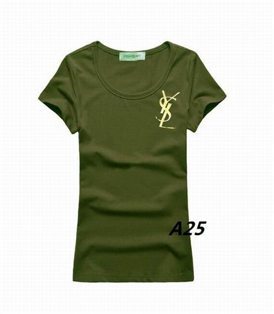 Ysl Round neck T-shirt-W-127