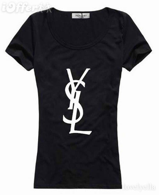 Ysl Round neck T-shirt-W-188