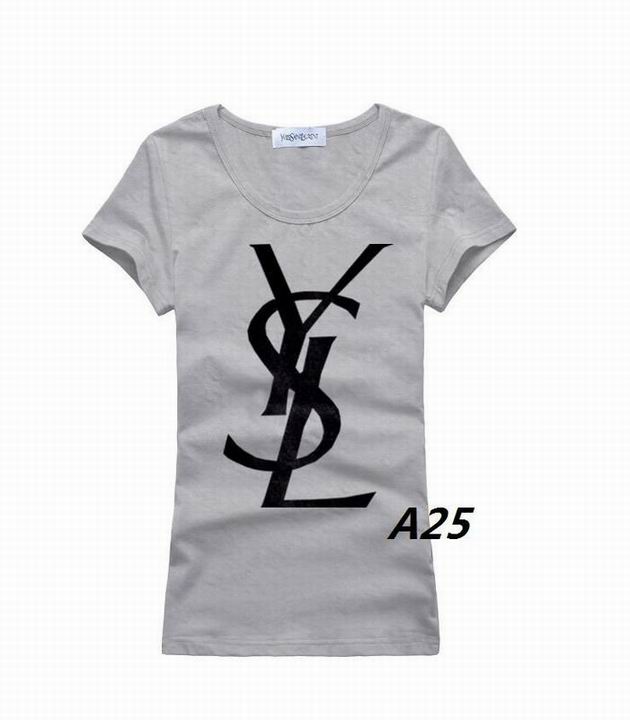 Ysl Round neck T-shirt-W-227