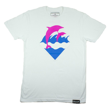 Pink dolphin T-shirt-074