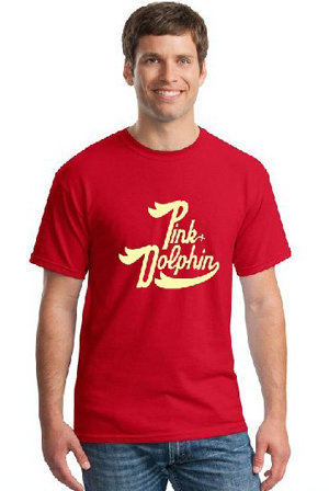 Pink dolphin T-shirt-091