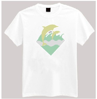 Pink dolphin T-shirt-092