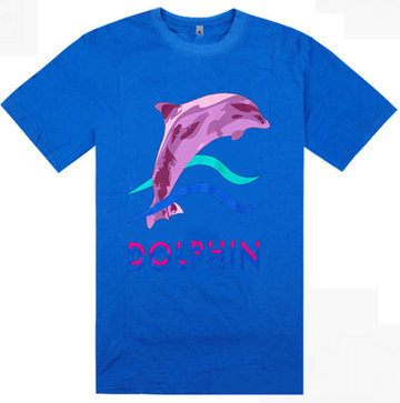 Pink dolphin T-shirt-157