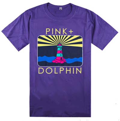 Pink dolphin T-shirt-158