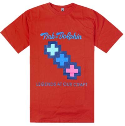 Pink dolphin T-shirt-173