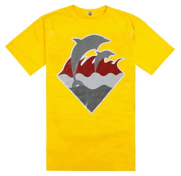 Pink dolphin T-shirt-217