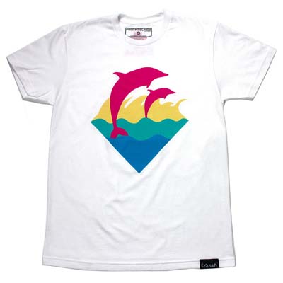 Pink dolphin T-shirt-016