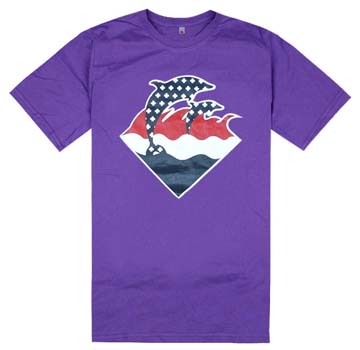 Pink dolphin T-shirt-224