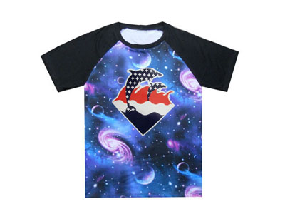 Pink dolphin T-shirt-237