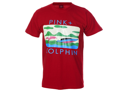 Pink dolphin T-shirt-066