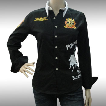 Polo T-shirt(Long)-W-066
