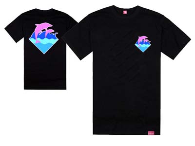 Pink dolphin T-shirt-265