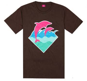 Pink dolphin T-shirt-248